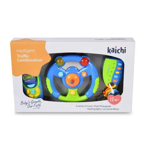 Комплект музикален волан, телефон и ключодържател Kaichi | P96053