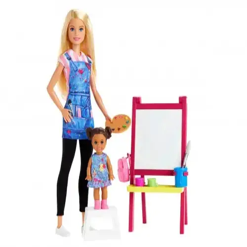 Детски игрален комплект Учител по рисуване Barbie | P96151