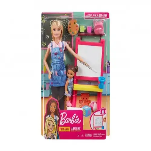 Детски игрален комплект Учител по рисуване Barbie | P96151