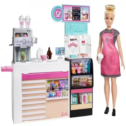 Детска кукла Barbie - Игрален комплект за приготвяне на кафе | P96159