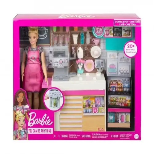 Детска кукла Barbie - Игрален комплект за приготвяне на кафе | P96159