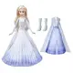 Детска кукла-Елза с 2 тоалета и 2 прически Hasbro Frozen II  - 3