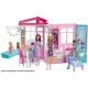 Детски комплект розова къща с басейн и с кукла Barbie  - 2