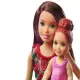 Детски игрален комплект детегледачка: Време за баня Barbie  - 5