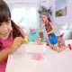Детски игрален комплект детегледачка: Време за баня Barbie  - 6