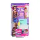 Детски игрален комплект детегледачка: Време за баня Barbie  - 1