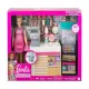 Детска кукла Barbie - Игрален комплект за приготвяне на кафе  - 1