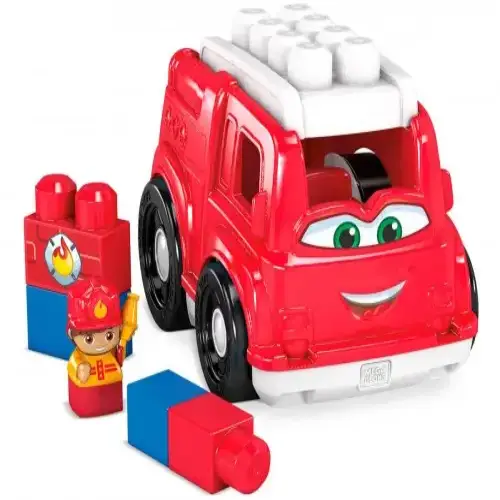 Детски игрален комплект Mega Bloks, пожарен камион  - 2
