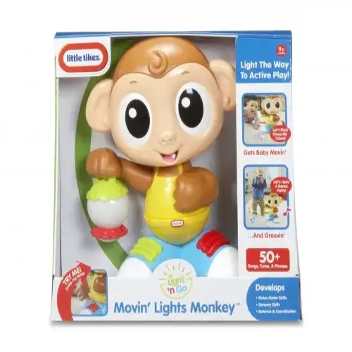 Бебешка играчка - Маймунка със светлини Little Tikes | P96320