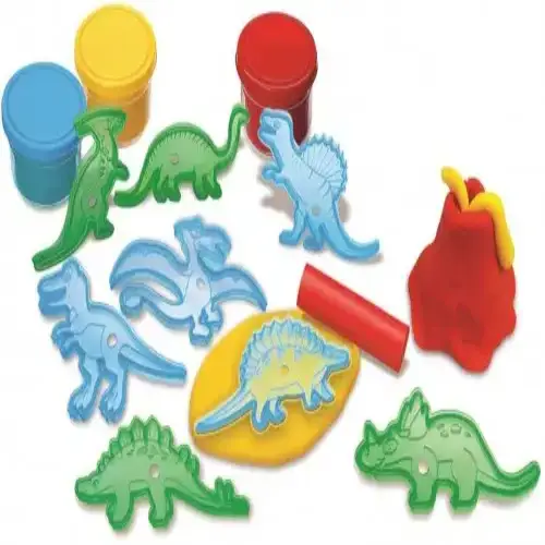 Детски комплект - Пластелин 4M Industrial Development Динозаври | P96575