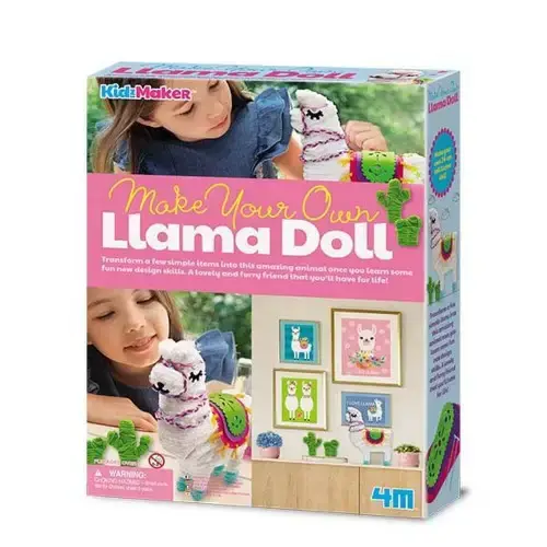 Детски комплект-Направи сам 4M Industrial Development Лама Кукла | P96592