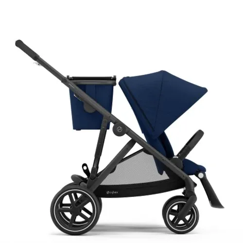 Бебешка количка за близнаци Cybex Gazelle S Navy Blue black | P96627