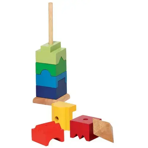 Детска играчка - Низанка Goki кула | P96702