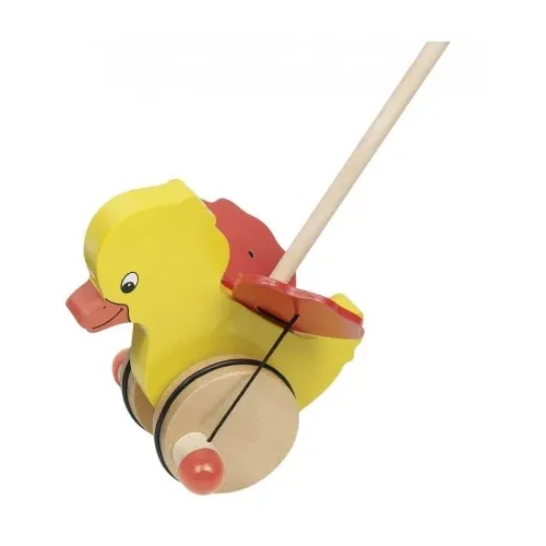 Детска дървена играчка за бутане Goki Туиди | P96722