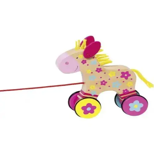Детска играчка за дърпане Goki Конче Клара | P96743