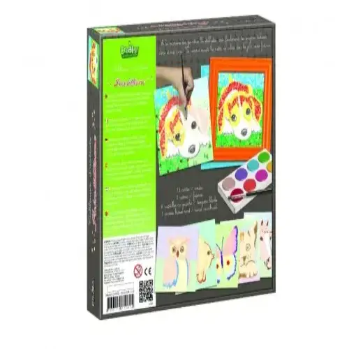 Детски комплект за рисуване Crealign, Животни | P96928