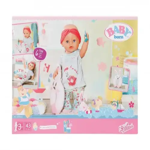 Детски комплект за лека нощ за кукла Baby Born 43 см | P97017