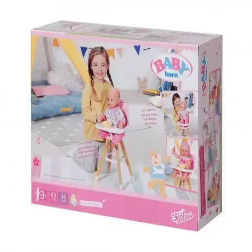 Детско столче за хранене на кукла Baby Born | P97022