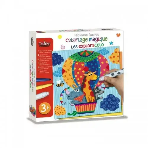 Детски карти Crealign за оцветяване с магически маркери | P97043