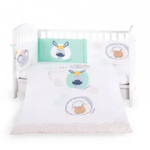 Бебешки спален комплект 2 части Kikka Boo 70/140 New Friends | P97057