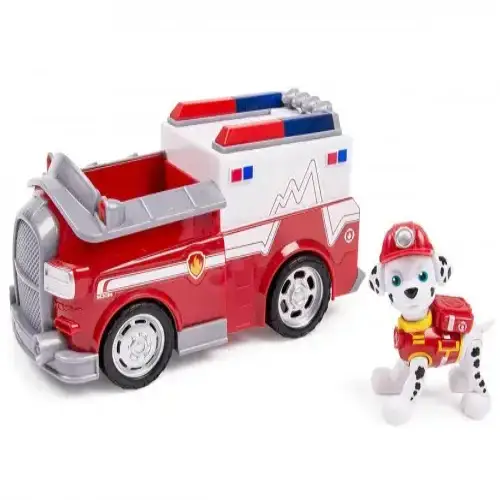 Детска играчка - Маршал с пожарна кола Spin Master Пес Патрул | P97100