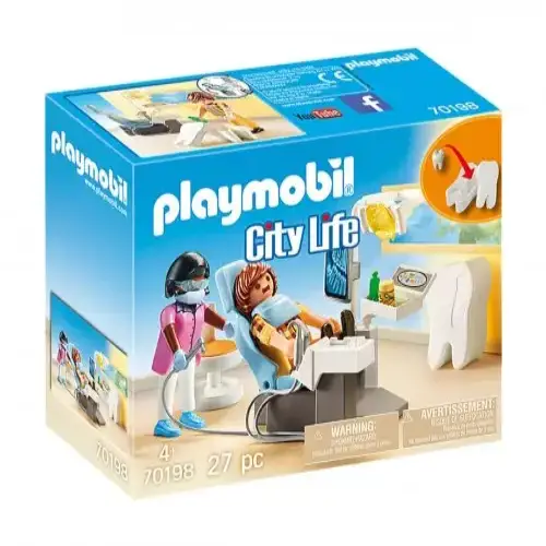 Детски комплект - Зъболекар Playmobil | P97121
