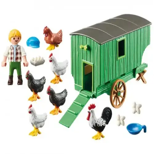 Детски комплект за игра - Кокошарник Playmobil | P97125