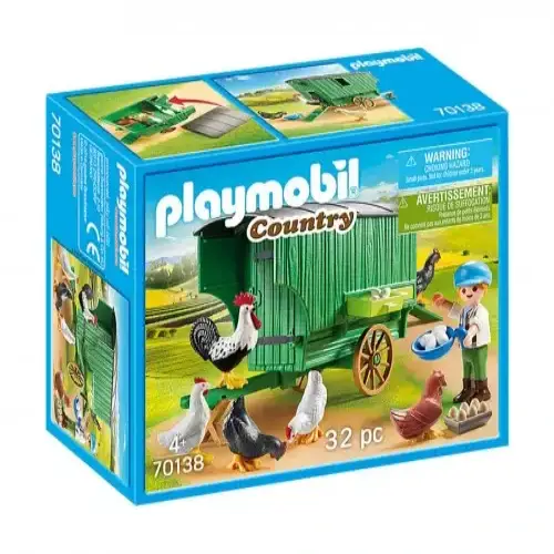 Детски комплект за игра - Кокошарник Playmobil | P97125