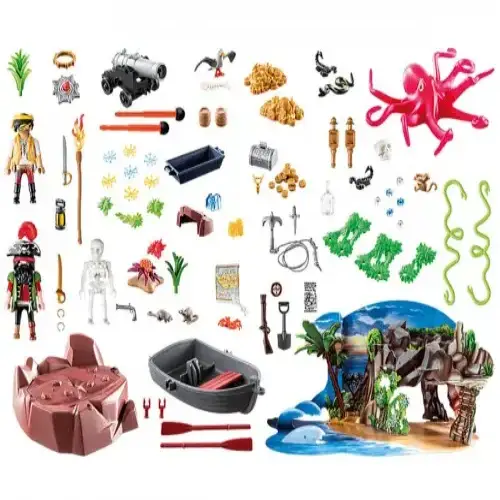 Детски Коледен календар Playmobil Пирати | P97129