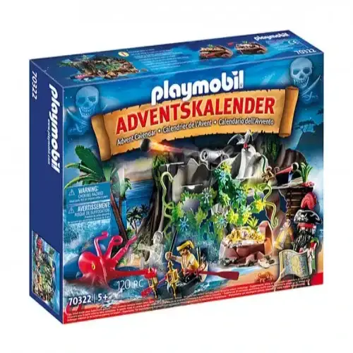 Детски Коледен календар Playmobil Пирати | P97129