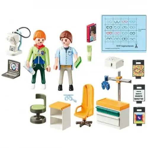 Детски комплект за игра - Очен лекар Playmobil | P97150