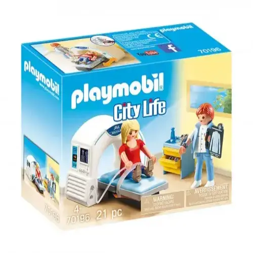 Детски комплект за игра - Рентгенолог Playmobil | P97160