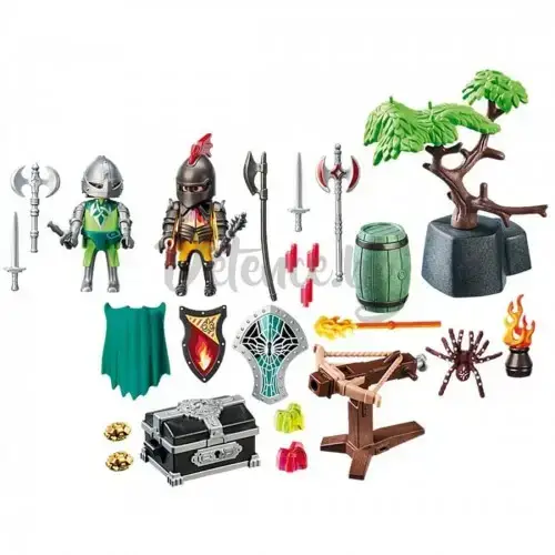 Детски комплект - Рицарска битка за съкровища Playmobil | P97163