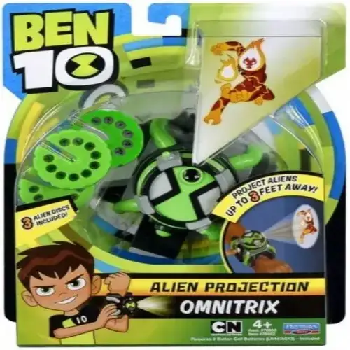 Детски извънземен часовник Ben 10 Omnitrix - Прожектор с 3 диска | P97235
