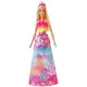 Детска кукла Barbie-Комплект с 3 костюма: русалка,фея и принцеса  - 2