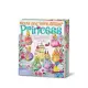 Детски комплект - Отлей и оцвети Принцеси блестящи 4M 