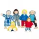 Детски комплект - Гъвкави кукли Goki Градско семейство 