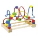 Детска играчка - Рамка със спирали и мъниста Goki 