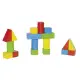Детска играчка - Количка за дърпане с конструктор Goki 18 части  - 2