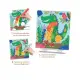 Детски карти Crealign Животни за оцветяване с магически маркери  - 2