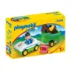 Детски комплект - Кола с ремарке за коне Playmobil  - 1