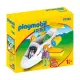 Детски комплект за игра - Самолет с пътник Playmobil  - 1