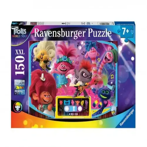 Детски пъзел Ravensburger Троловете Заедно сме силни 150 ел. XXL | P97347