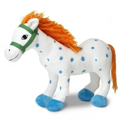 Мека кукла Micki PIPPI Конят на Пипи Дългото Чорапче 30 см. 
