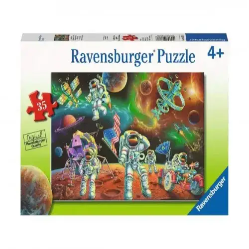 Детски пъзел Ravensburger Лунно пътешествие 35 ел. | P97402