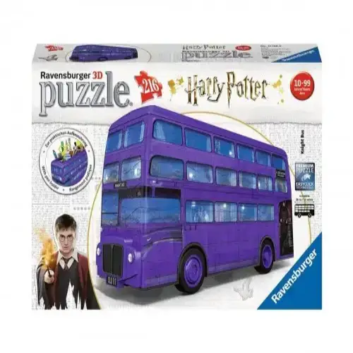Детски 3D Пъзел Ravensburger Автобусът на Хари Потър 216 ел. | P97413