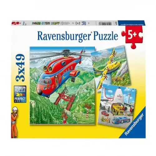 Детски пъзел Ravensburger Над облаците 3х49 ел. | P97438