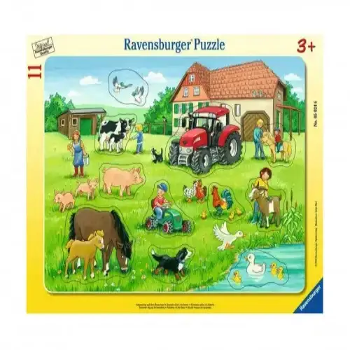 Детски пъзел Ravensburger Лято във фермата 11 ел. | P97456