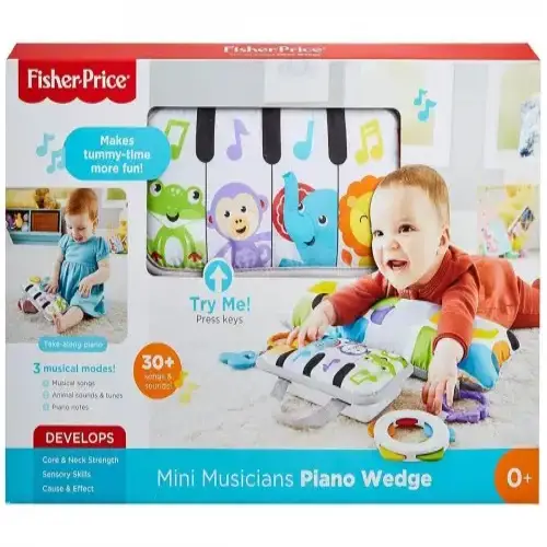 Бебешка музикална възглавничка Fisher Price, пиано | P97491