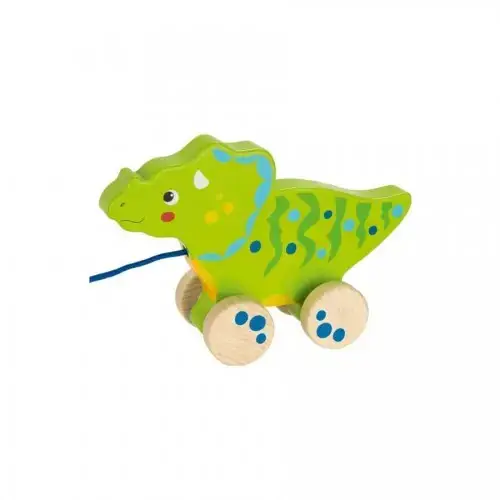 Детска играчка за дърпане Goki Динозавър | P97538